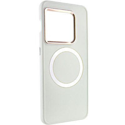 TPU чохол Bonbon Metal Style with MagSafe для OnePlus 10 Pro Білий / White (258509) 258509 фото