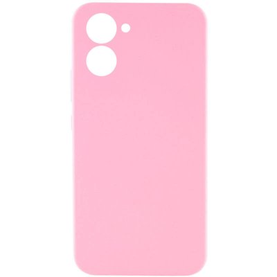 Чохол Silicone Cover Lakshmi Full Camera (AAA) для Realme C33 Рожевий / Light pink (263806) 263806 фото
