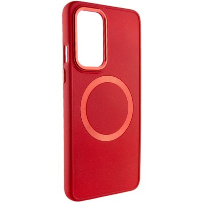 TPU чохол Bonbon Metal Style with MagSafe для OnePlus 9 Червоний / Red (258527) 258527 фото