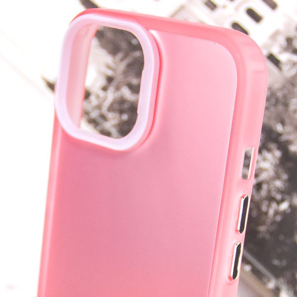 TPU+PC чохол Magic glow with protective edge для Apple iPhone 12 Pro Pink (264140) 264140 фото