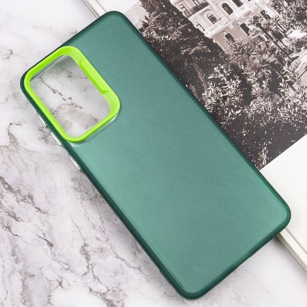 TPU+PC чохол Magic glow with protective edge для Samsung Galaxy A13 4G Green (264251) 264251 фото