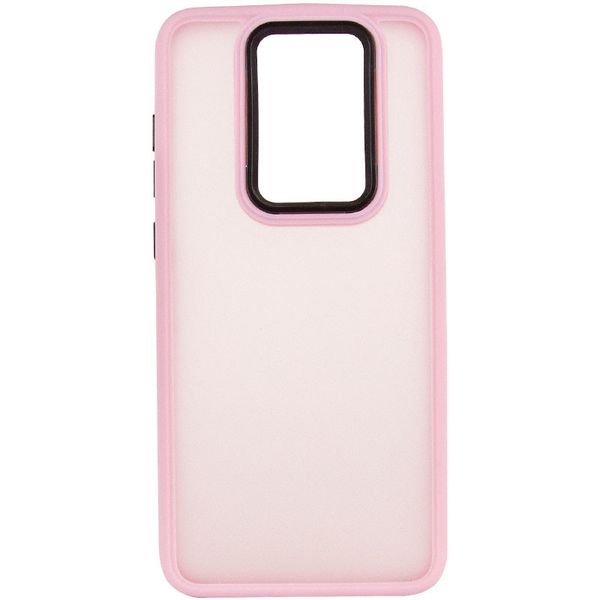 Чохол TPU+PC Lyon Frosted для Xiaomi Redmi Note 9 Pink (255110) 255110 фото