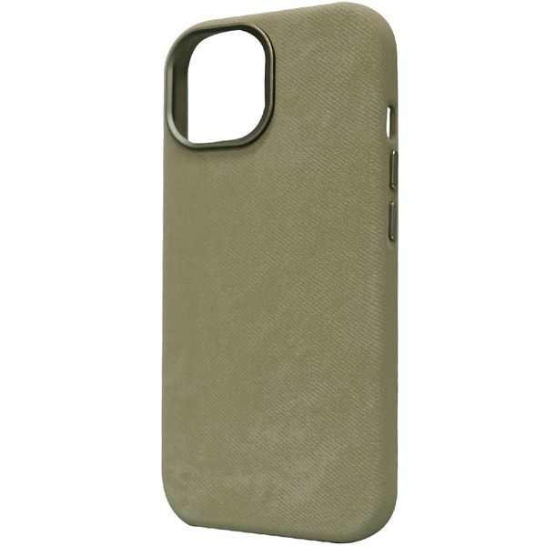 Чохол Denim with MagSafe для Apple iPhone 14 Pro Max (6.7") Olive (266734) 266734 фото