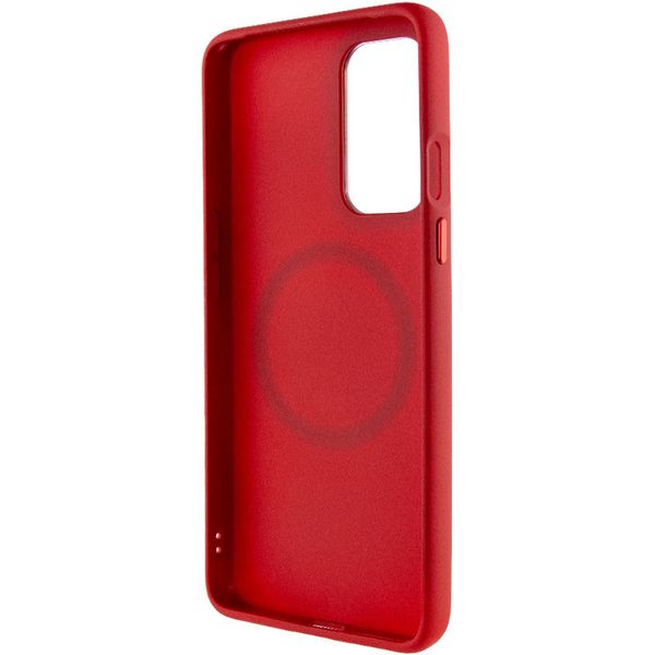 TPU чохол Bonbon Metal Style with MagSafe для OnePlus 9 Червоний / Red (258527) 258527 фото