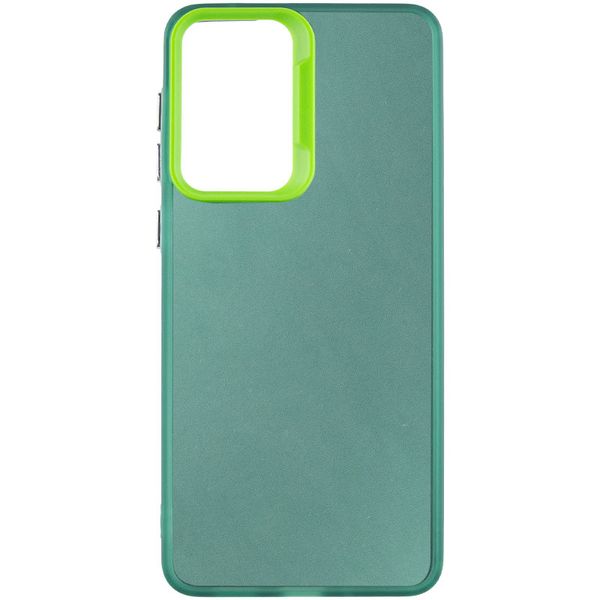 TPU+PC чохол Magic glow with protective edge для Samsung Galaxy A13 4G Green (264251) 264251 фото