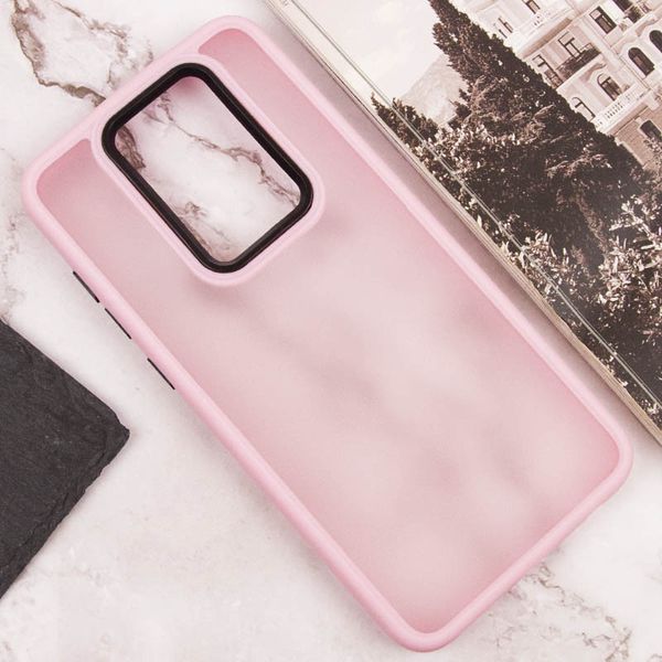 Чохол TPU+PC Lyon Frosted для Xiaomi Redmi Note 9 Pink (255110) 255110 фото