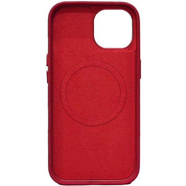 Чохол Denim with MagSafe для Apple iPhone 14 Pro (6.1") Red (266727) 266727 фото