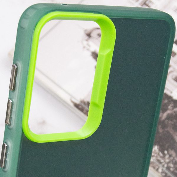 TPU+PC чохол Magic glow with protective edge для Samsung Galaxy A13 4G Green (264251) 264251 фото