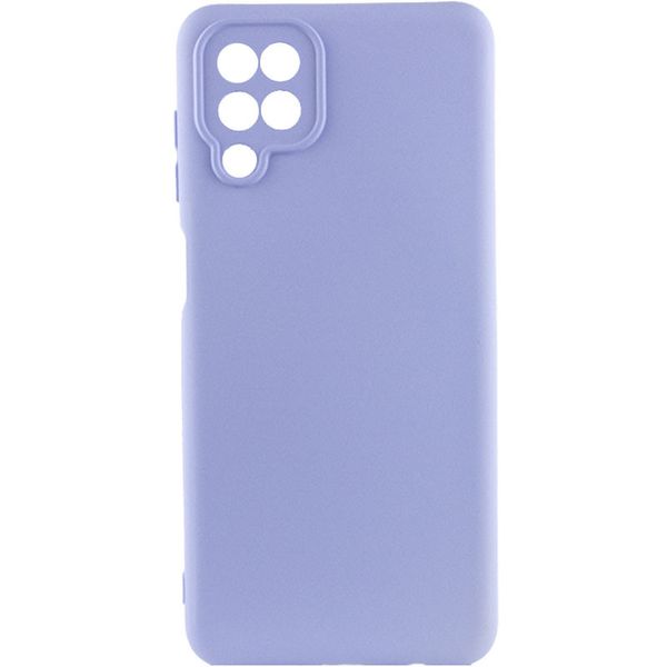 Чохол Silicone Cover Lakshmi Full Camera (AAA) для Samsung Galaxy M33 5G Бузковий / Dasheen (263884) 263884 фото