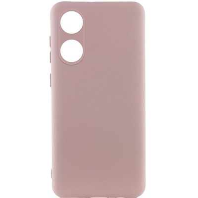 Чохол Silicone Cover Lakshmi Full Camera (A) для Oppo A78 4G Рожевий / Pink Sand (263320) 263320 фото
