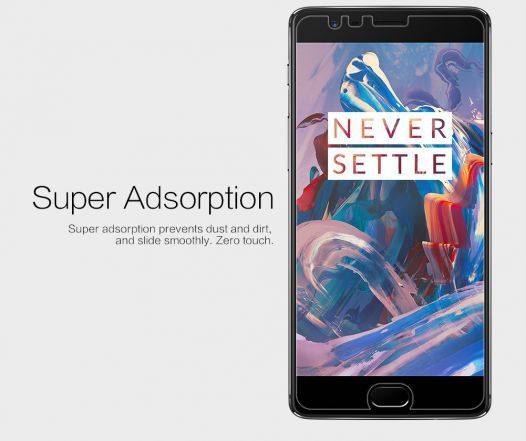 Захисна плівка Nillkin Crystal для OnePlus 3 / OnePlus 3T Анти-відбитки (49078) 49078 фото