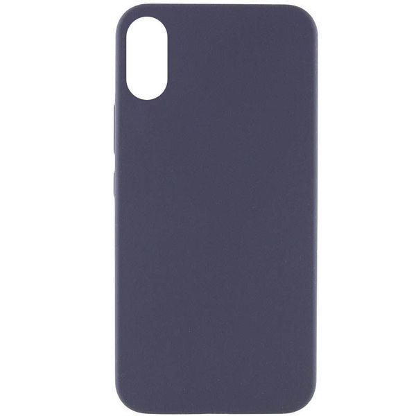 Чохол Silicone Cover Lakshmi (AAA) для Xiaomi Redmi 9C Сірий / Dark Gray (269810) 269810 фото