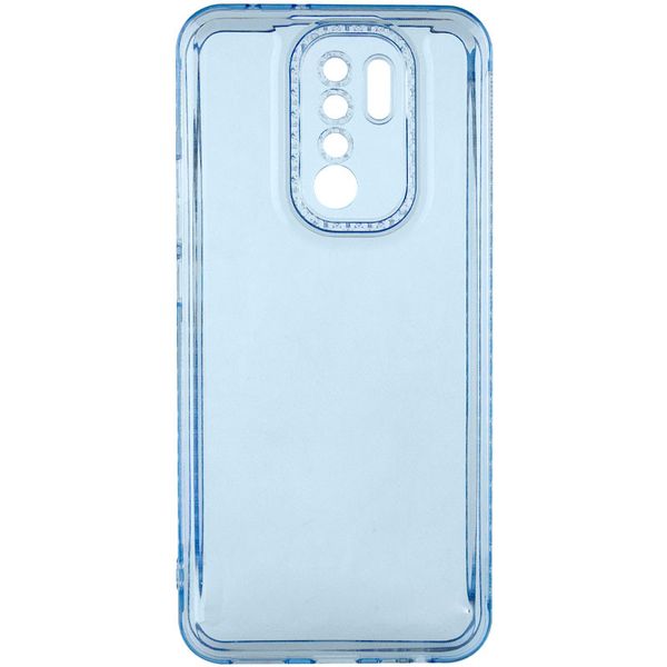 Чохол TPU Starfall Clear для Xiaomi Redmi 9 Блакитний (251193) 251193 фото