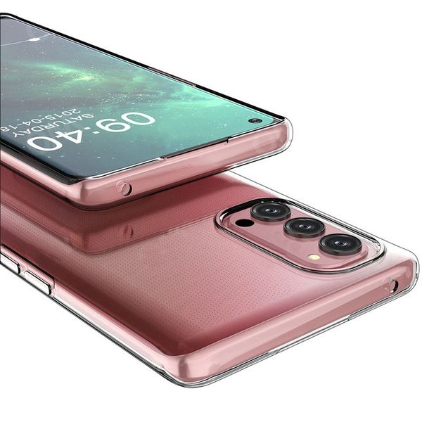 TPU чохол Epic Transparent 1,0mm для Oppo Reno 4 Безбарвний (прозорий) (146535) 146535 фото