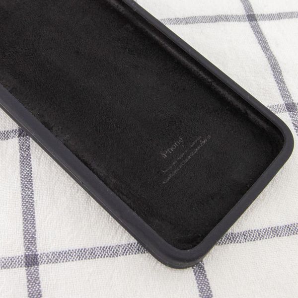 Silicone Case Square Full Camera Protective (AA) NOLOGO для Apple iPhone 11 (6.1") Чорний / Black (285505) 285505 фото