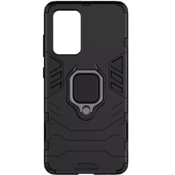 Ударостійкий чохол Transformer Ring for Magnet для для Xiaomi 12 Lite Чорний / Soul Black (231481) 231481 фото