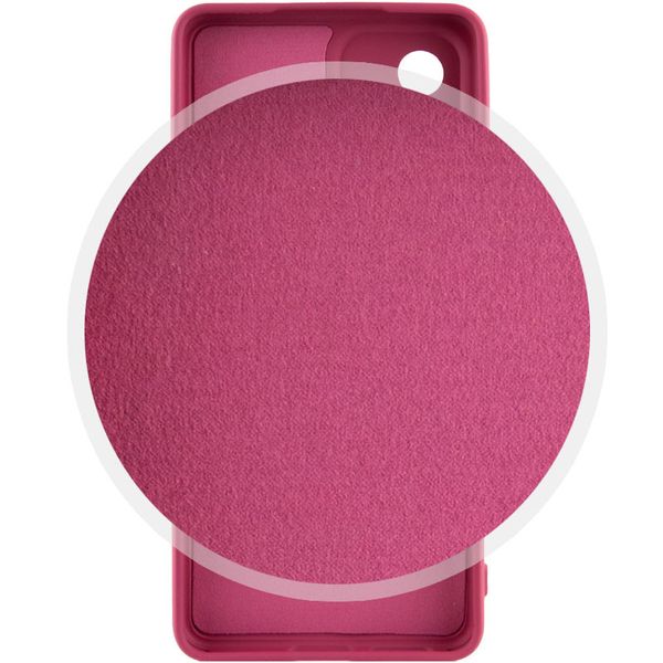 Чохол Silicone Cover Lakshmi Full Camera (A) для Samsung Galaxy S23 FE Бордовий / Marsala (267312) 267312 фото