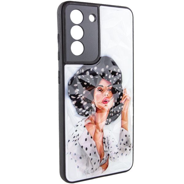 TPU+PC чохол Prisma Ladies для Samsung Galaxy S22+ Girl in a hat (262341) 262341 фото