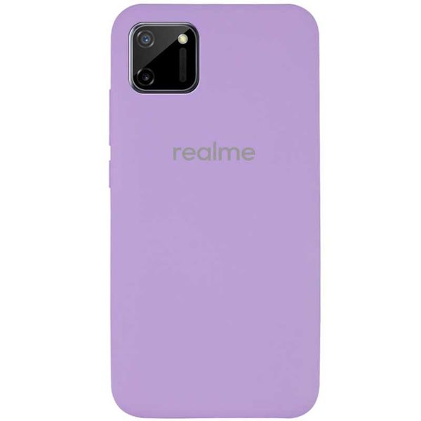 Чохол Silicone Cover Full Protective (AA) для Realme C11 Бузковий / Lilac (151907) 151907 фото