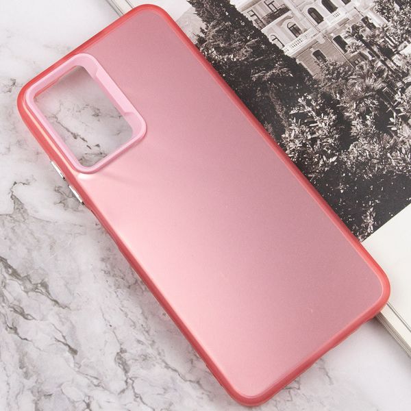 TPU+PC чохол Magic glow with protective edge для Xiaomi Redmi Note 10 Pink (264372) 264372 фото