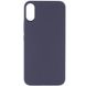 Чохол Silicone Cover Lakshmi (AAA) для Xiaomi Redmi 9C Сірий / Dark Gray (269810) 269810 фото 1