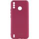 Чохол Silicone Cover My Color Full Camera (A) для TECNO Spark 6 Go Бордовий / Marsala (207148) 207148 фото 1