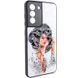 TPU+PC чохол Prisma Ladies для Samsung Galaxy S22+ Girl in a hat (262341) 262341 фото 1