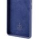 Чохол Silicone Cover Lakshmi Full Camera (AAA) для Xiaomi Redmi 9A Темно-синій / Midnight blue (264050) 264050 фото 3