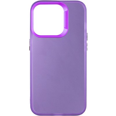 TPU+PC чохол Magic glow with protective edge для Apple iPhone 14 Pro Max (6.7") Purple (264190) 264190 фото