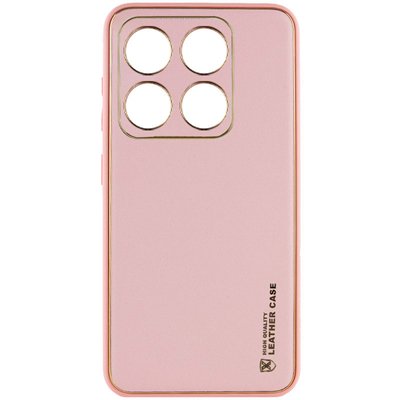 Шкіряний чохол Xshield для Xiaomi 14 Pro Рожевий / Pink (273745) 273745 фото