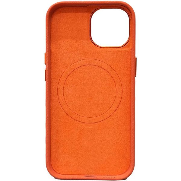 Чохол Denim with MagSafe для Apple iPhone 14 (6.1") Orange (266711) 266711 фото