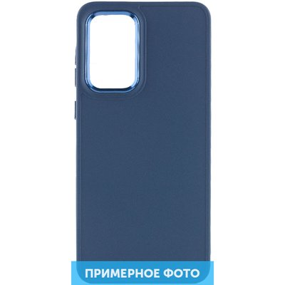 TPU чохол Bonbon Metal Style для для Samsung Galaxy S23 Ultra Синій / Cosmos blue (245418) 245418 фото