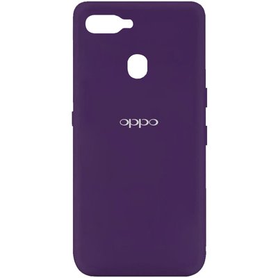 Чохол Silicone Cover My Color Full Protective (A) для Oppo A5s Фіолетовий / Purple (137901) 137901 фото