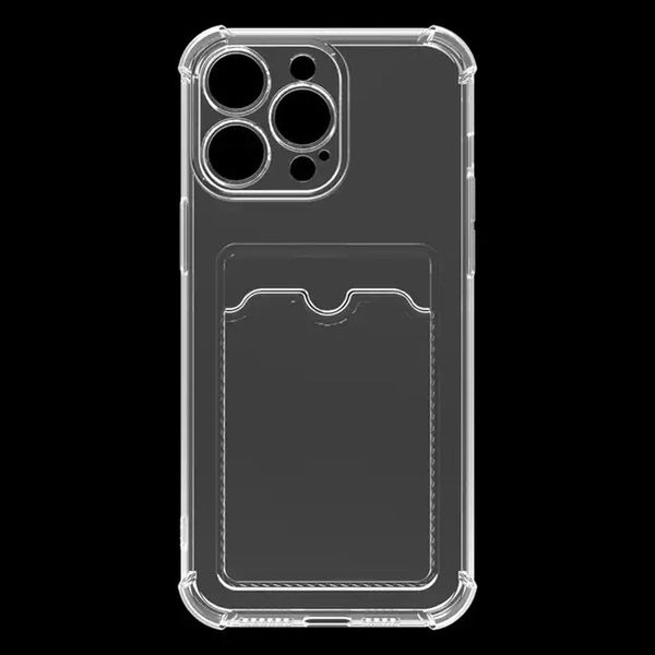 TPU+PC чохол Pocket Case для Apple iPhone 15 Pro (6.1") Clear (270665) 270665 фото