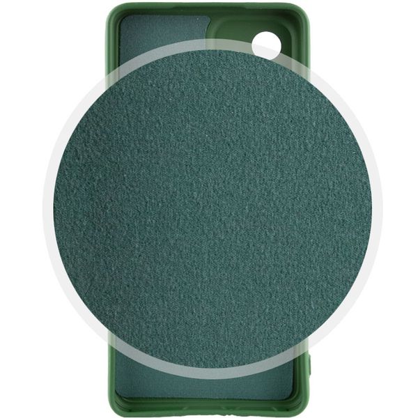 Чохол Silicone Cover Lakshmi Full Camera (A) для Samsung Galaxy S23 FE Зелений / Dark green (267314) 267314 фото