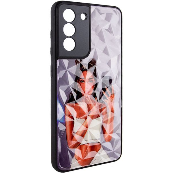 TPU+PC чохол Prisma Ladies для Samsung Galaxy S23 Black in White (262346) 262346 фото