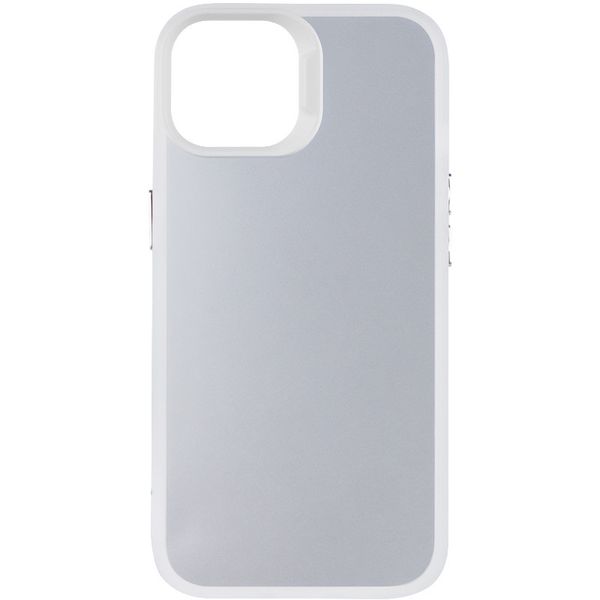 TPU+PC чохол Magic glow with protective edge для Apple iPhone 13 (6.1") White (264159) 264159 фото