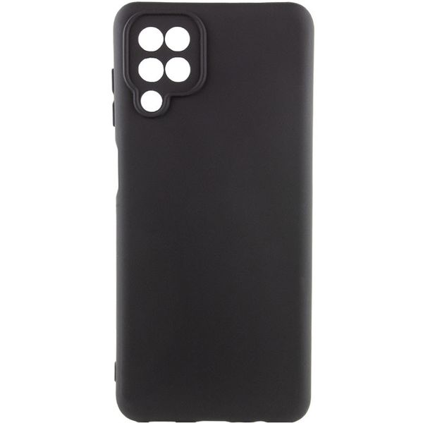 Чохол Silicone Cover Lakshmi Full Camera (A) для Samsung Galaxy A12 Чорний / Black (212685) 212685 фото