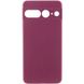 Чохол Silicone Cover Lakshmi Full Camera (AAA) для Google Pixel 7 Pro Бордовий / Plum (263654) 263654 фото 1