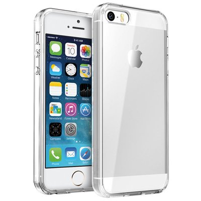 TPU чохол Epic Transparent 1,5mm для Apple iPhone 5/5S/SE Безбарвний (прозорий) (213493) 213493 фото
