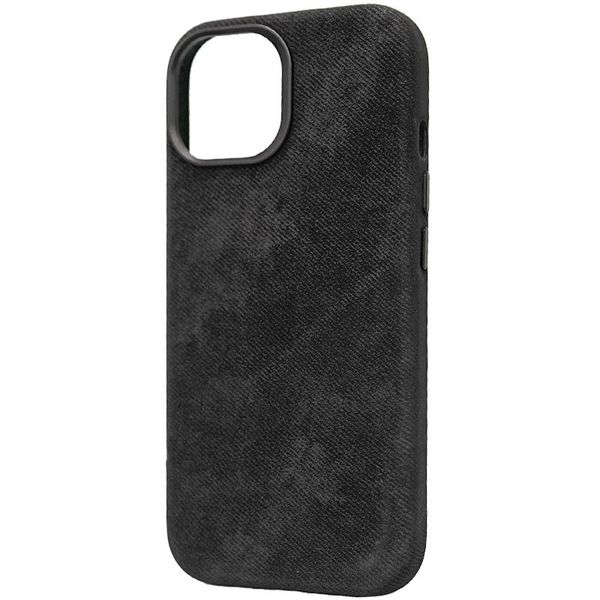 Чохол Denim with MagSafe для Apple iPhone 14 (6.1") Black (266713) 266713 фото