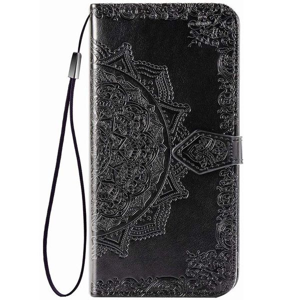 Шкіряний чохол (книжка) Art Case з візитницею для Oppo A53 Чорний (154386) 154386 фото