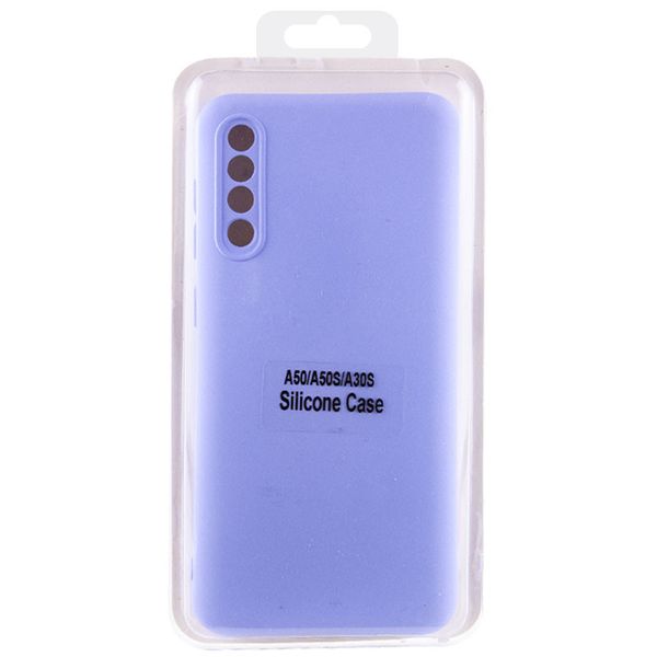 Чохол Silicone Cover Lakshmi Full Camera (A) для Samsung Galaxy A50 (A505F) Бузковий / Dasheen (212384) 212384 фото