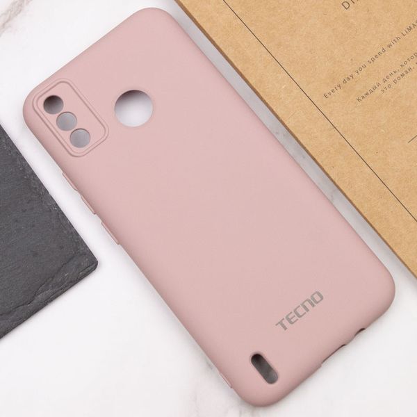 Чохол Silicone Cover My Color Full Camera (A) для TECNO Spark 6 Go Рожевий / Pink Sand (207164) 207164 фото