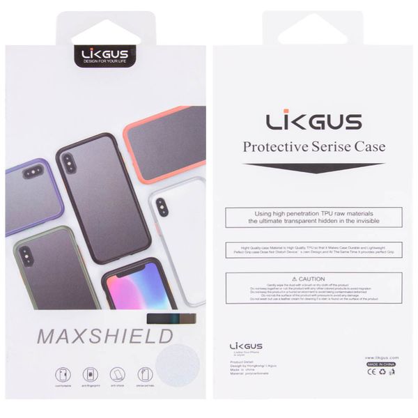 TPU+PC чохол LikGus Maxshield для Samsung Galaxy S20 Ultra Синій (152072) 152072 фото