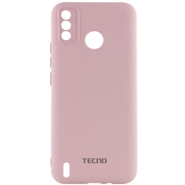 Чохол Silicone Cover My Color Full Camera (A) для TECNO Spark 6 Go Рожевий / Pink Sand (207164) 207164 фото