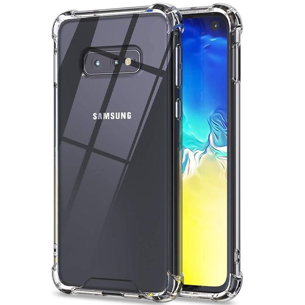 TPU чехол GETMAN Ease logo усиленные углы для Samsung Galaxy S10e Бесцветный (прозрачный) (261536) 261536 фото