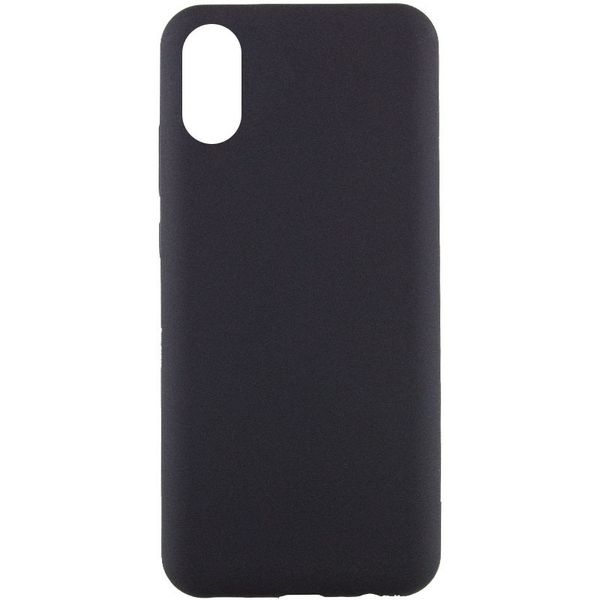 Чохол Silicone Cover Lakshmi (AAA) для Xiaomi Redmi 9C Чорний / Black (269814) 269814 фото