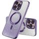 TPU чохол Delight case with MagSafe з захисними лінзами на камеру для Apple iPhone 12 Pro Фіолетовий / Purple (261329) 261329 фото 1