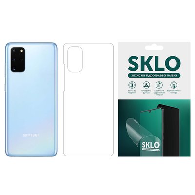 Захисна гідрогелева плівка SKLO (тил) для Samsung для Samsung Galaxy A21 Прозорий (171921) 171921 фото